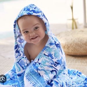 EUC Lilly Pulitzer x Pottery Barn Baby Beach Wrap